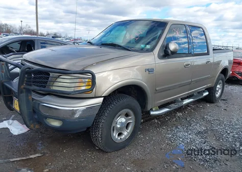 2001 Ford F-150 King Ranch Edition/Lariat/Xlt из США, поврежденный, VIN 1FTRW08W11KF80945